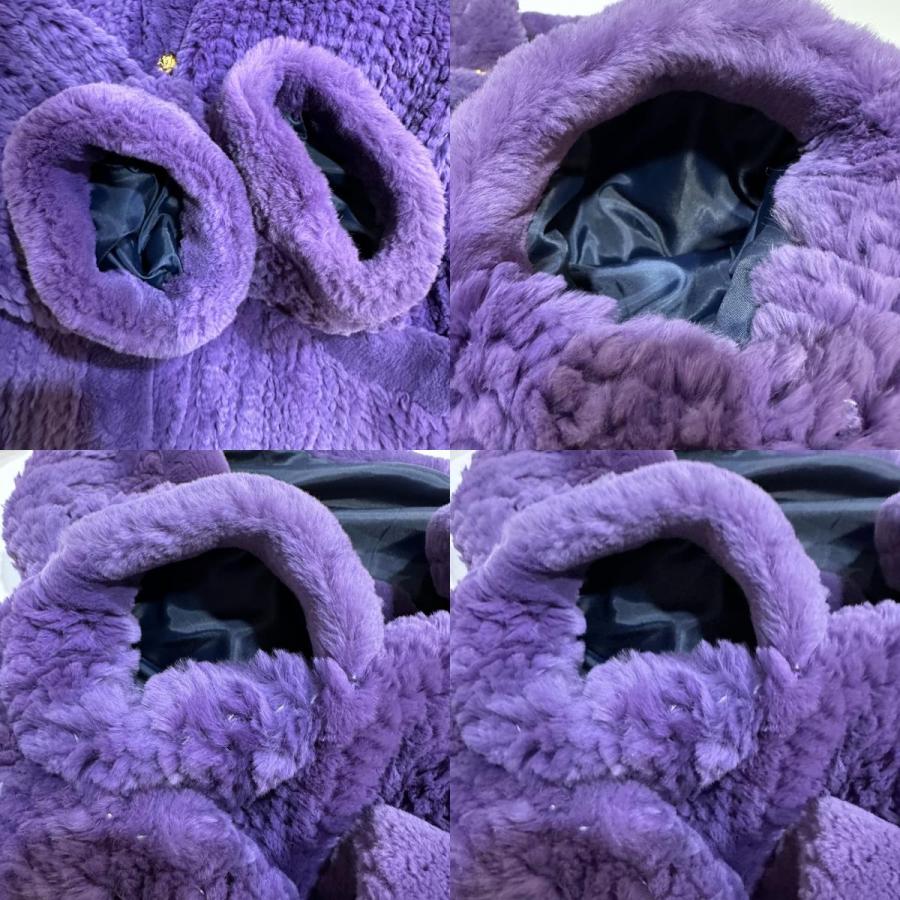 BIEN FORET ビアンフォレ ハーフコート 編み込み アウター シェアード  