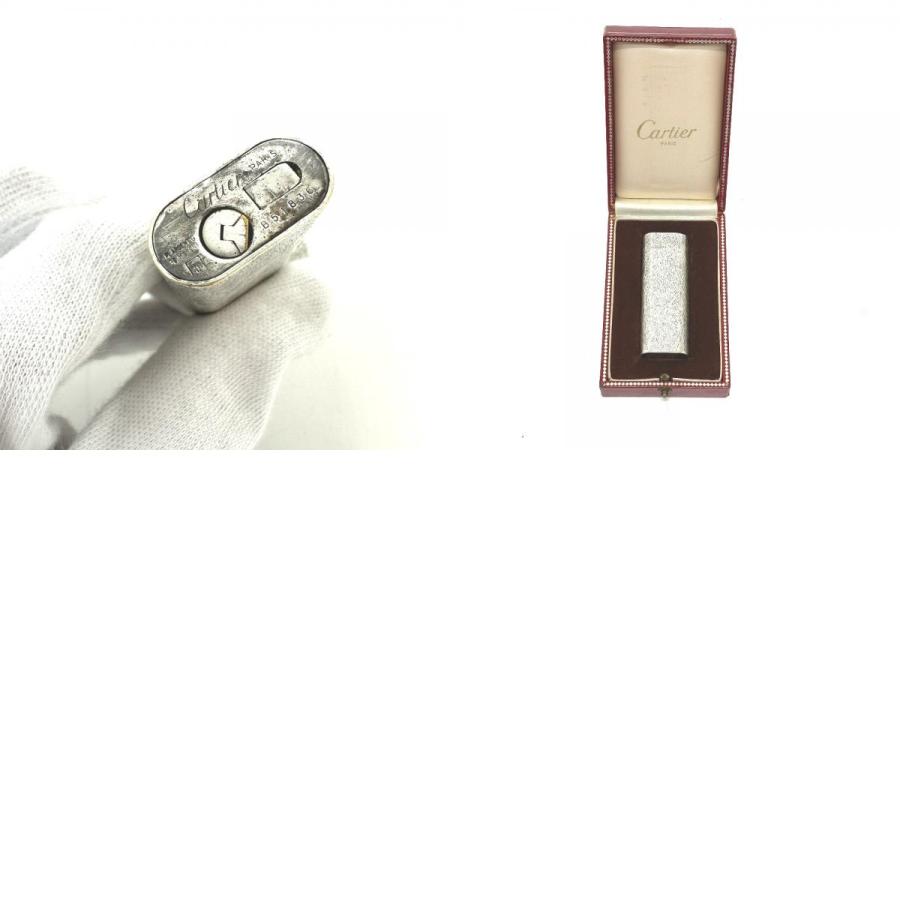 CARTIER カルティエ 雑貨 小物 オーバル ローラー式 ガスライター ヴィンテージ ライター シルバー メンズ【中古】 | Cartier | 09