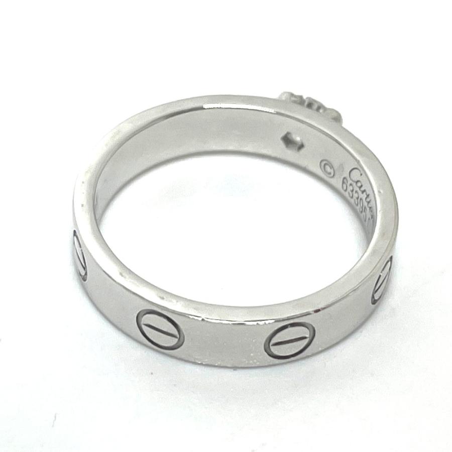 CARTIER カルティエ ミニラブリング ソリテール 1P ダイヤ リング・指輪 K18WG ホワイトゴールド レディース【中古】 | Cartier | 03
