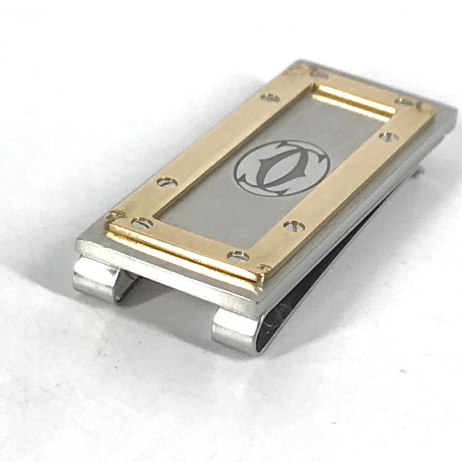 CARTIER カルティエ サントス 財布 マネークリップ シルバー メンズ【中古】 | Cartier | 04