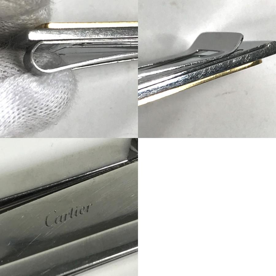 CARTIER カルティエ サントス 財布 マネークリップ シルバー メンズ【中古】 | Cartier | 09