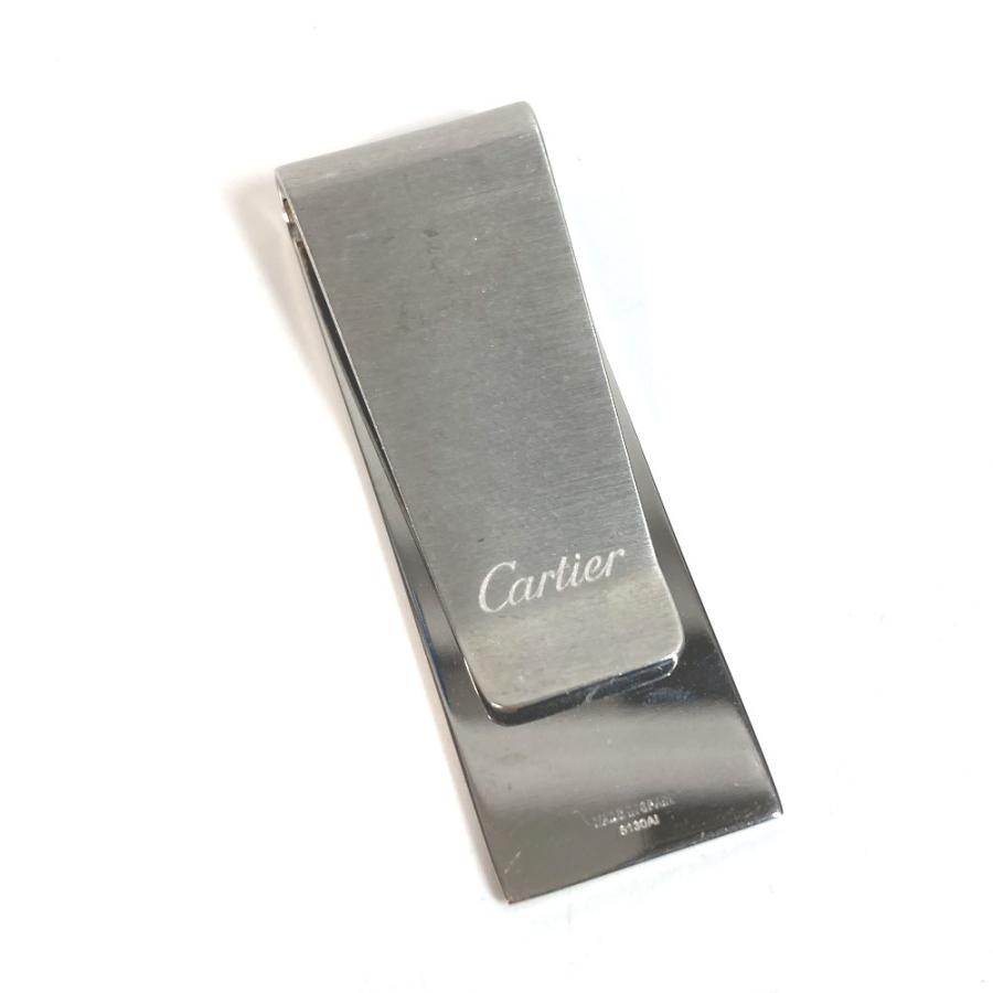 CARTIER カルティエ 財布 札ばさみ ビルクリップ マネークリップ シルバー【中古】 | Cartier | 01