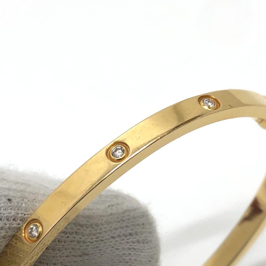 CARTIER カルティエ ラブブレス スモール 10P フルダイヤ 新型 ブレスレット ゴールド レディース【中古】 | Cartier | 02