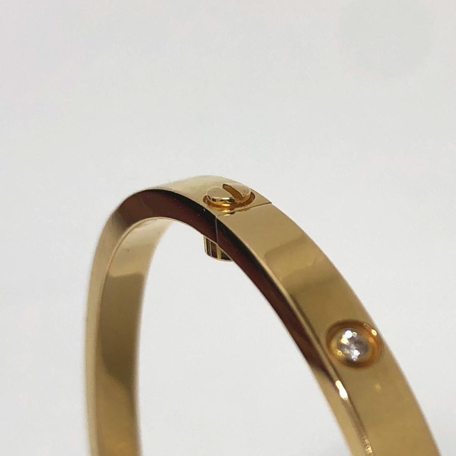 CARTIER カルティエ ラブブレス スモール 10P フルダイヤ 新型 ブレスレット ゴールド レディース【中古】 | Cartier | 03