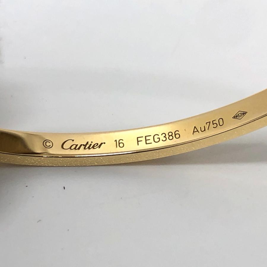 CARTIER カルティエ ラブブレス スモール 10P フルダイヤ 新型 ブレスレット ゴールド レディース【中古】 | Cartier | 04