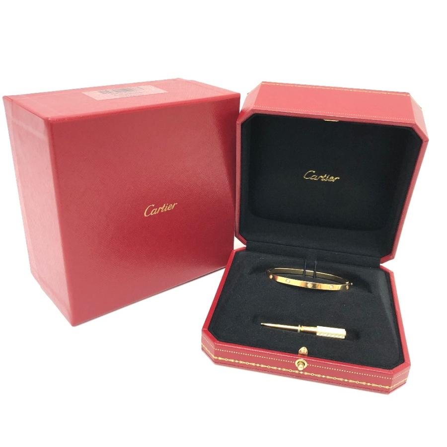 CARTIER カルティエ ラブブレス スモール 10P フルダイヤ 新型 ブレスレット ゴールド レディース【中古】 | Cartier | 07