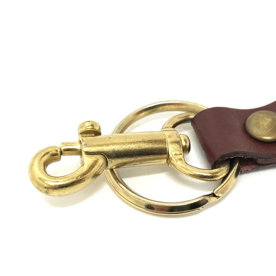 CARTIER カルティエ ロゴ マストライン キーリング キーホルダー ワインレッド レディース【中古】 | Cartier | 05