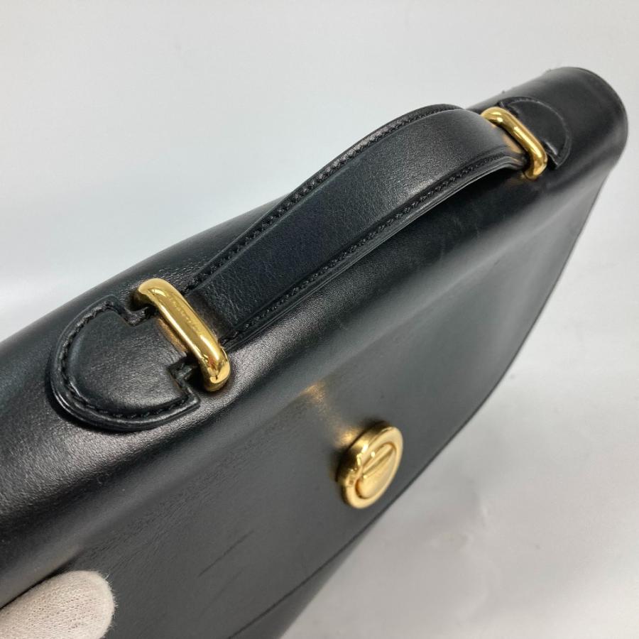 CARTIER カルティエ パンテール ビジネスバッグ カバン パンサー 豹 ヒョウ ハンドバッグ ブラック レディース【中古】｜reference｜08