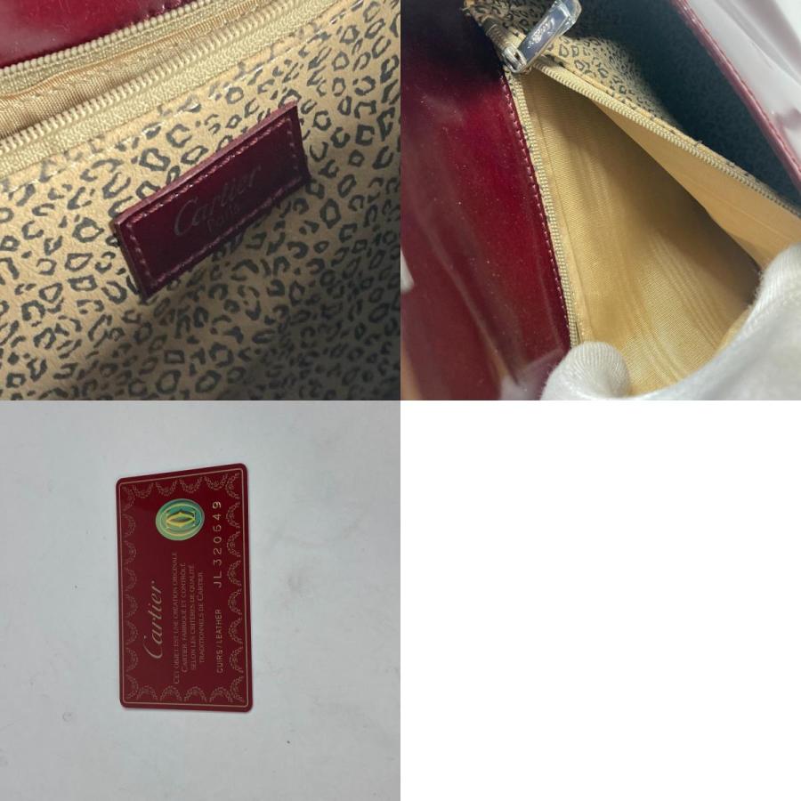 CARTIER カルティエ パンテール 斜め掛け カバン ショルダーバッグ レッド レディース【中古】 | Cartier | 09