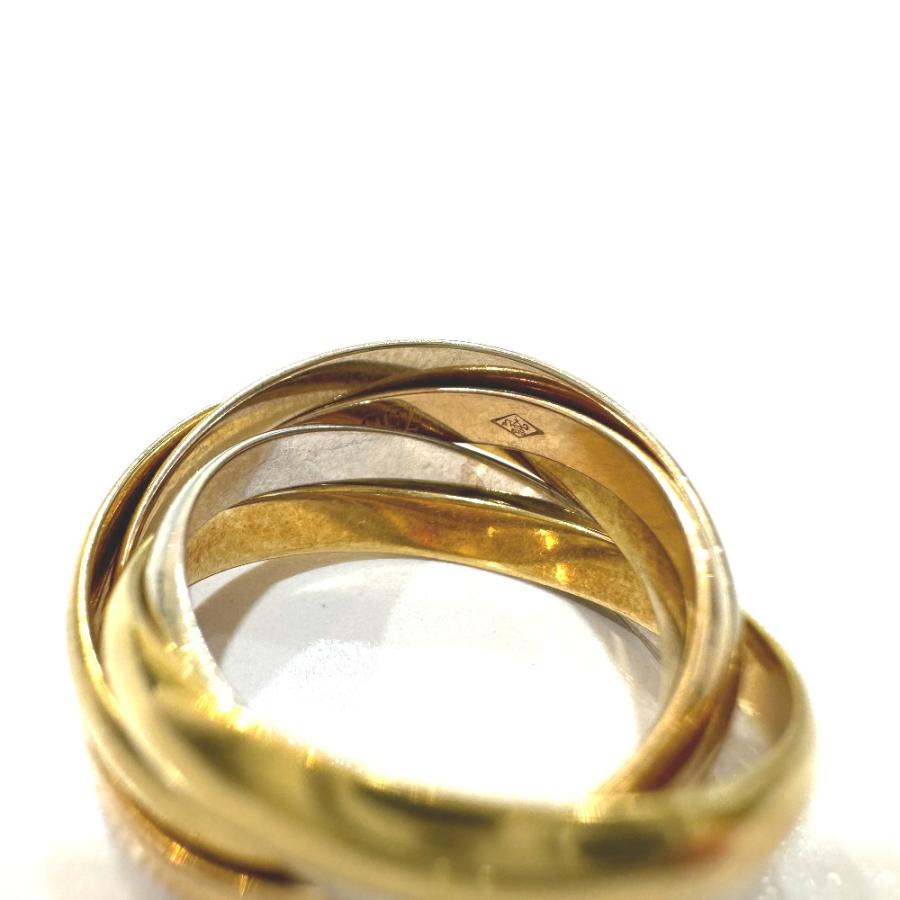 CARTIER カルティエ K18トリニティ 5連 アクセサリー スリーカラー ゴールド リング・指輪 ゴールド×PGゴールド×WGゴールド【中古】 | Cartier | 03