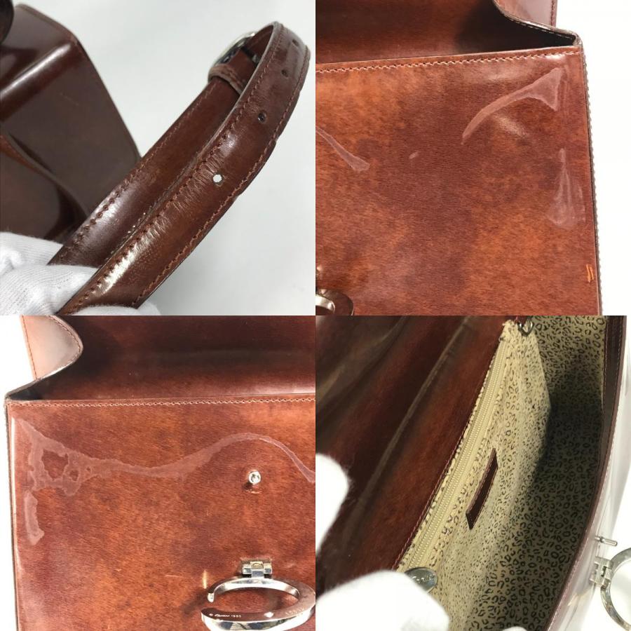 CARTIER カルティエ パンサー パンテール 斜め掛け ポシェット カバン ショルダーバッグ ブラウン レディース【中古】 | Cartier | 09