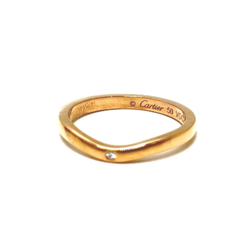 美品 CARTIER カルティエ K18PG バレリーナ 3P リング・指輪 ゴールド レディース【中古】 | Cartier | 01