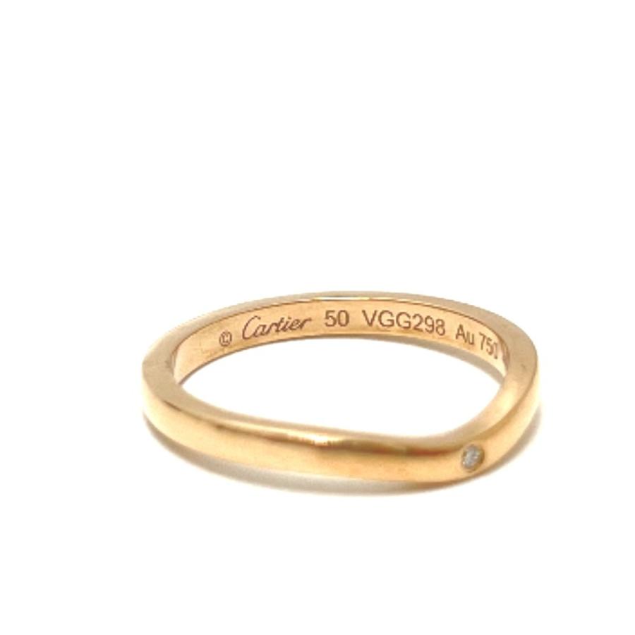 美品 CARTIER カルティエ K18PG バレリーナ 3P リング・指輪 ゴールド レディース【中古】 | Cartier | 02