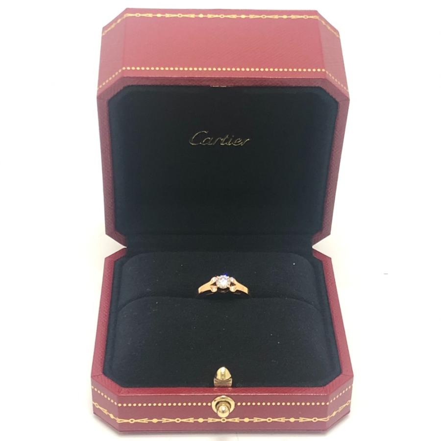 CARTIER カルティエ バレリーナソリテール ジュエリー アクセサリー ダイヤ D0.30 リング・指輪 ピンクゴールド レディース【中古】 | Cartier | 08