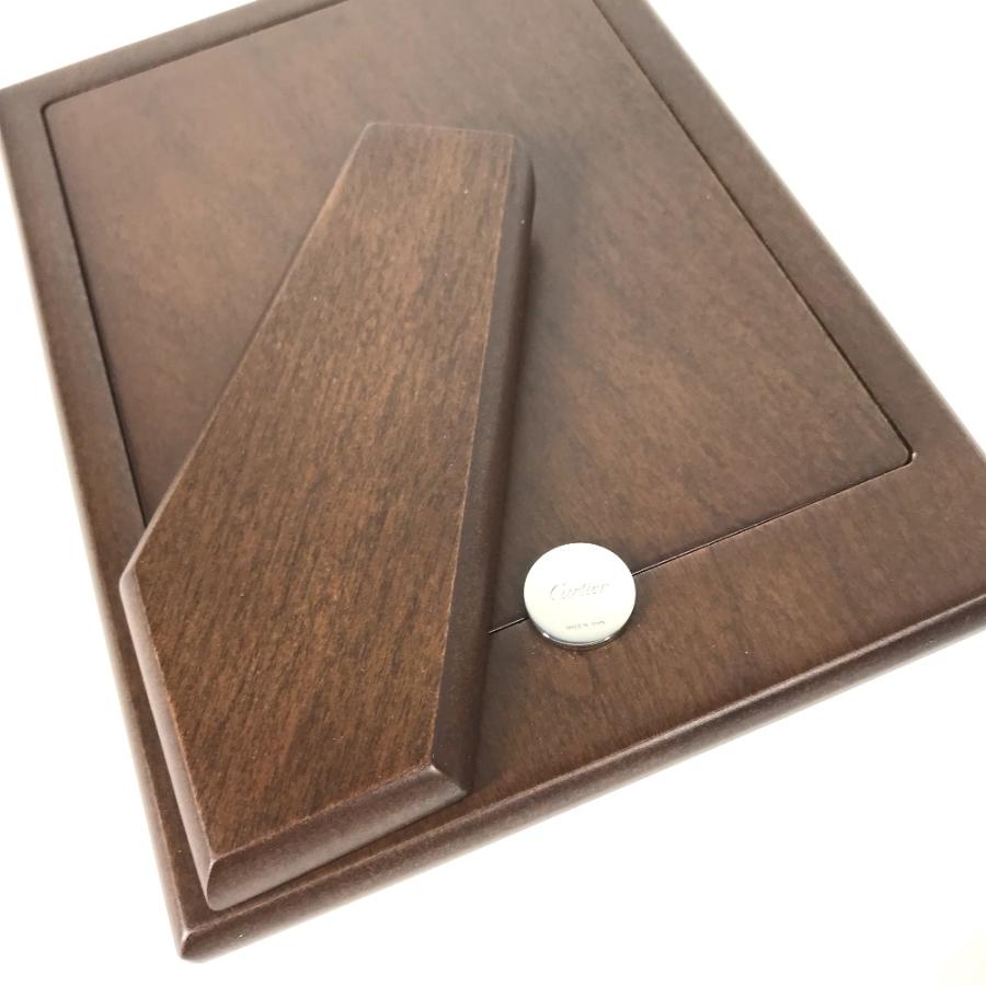 未使用 CARTIER カルティエ ロゴ 写真立て  インテリア フォトフレーム シルバー レディース【中古】 | Cartier | 06