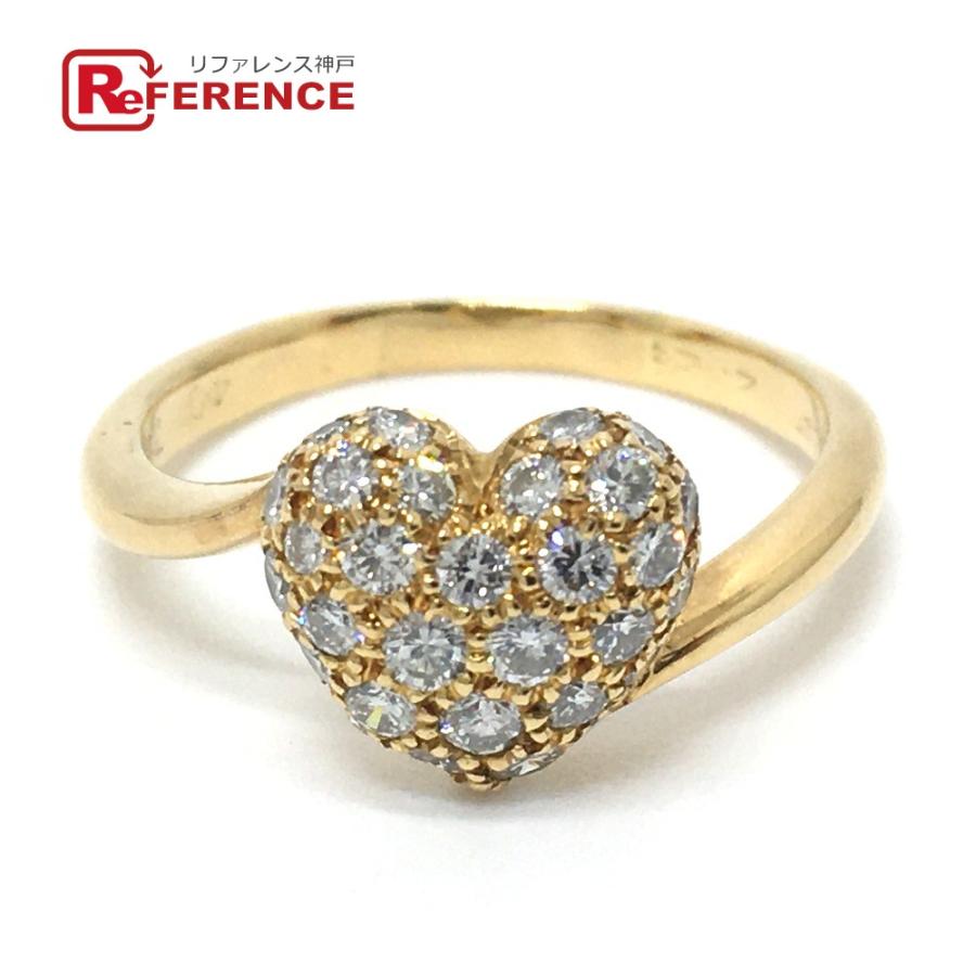 Cartier カルティエ 2323不鮮明 ハートパヴェ ダイヤ リング 指輪 15号 Yg イエローゴールド レディース 中古 4840 1 リファレンス コレクション 通販 Yahoo ショッピング