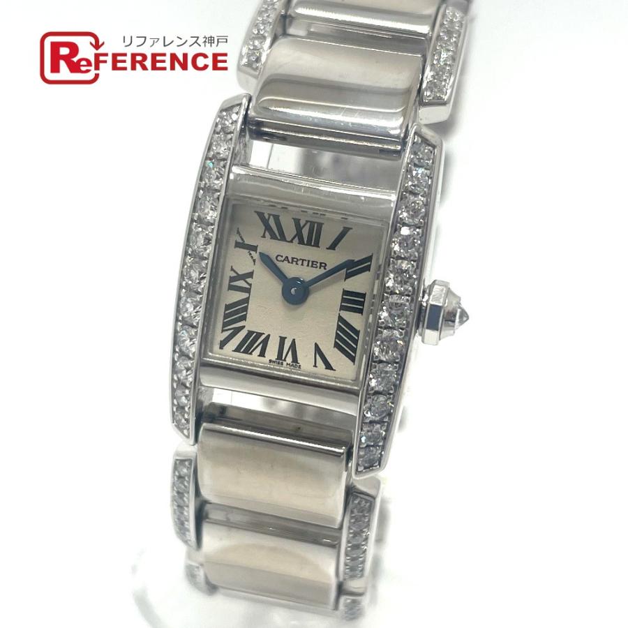 Cartier CARTIER カルティエ WE7007MM タンキッシムSM ベゼルダイヤ 