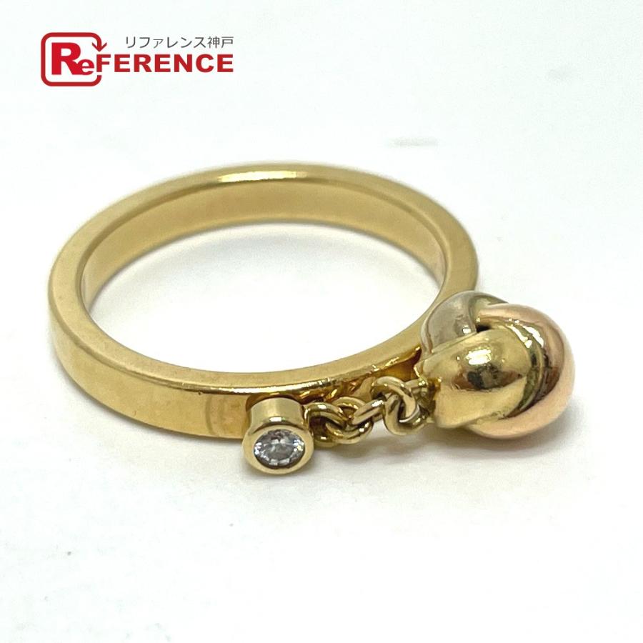 CARTIER カルティエ トリニティボール 1PD ダイヤ リング・指輪 K18YG ゴールド レディース【中古】 | Cartier