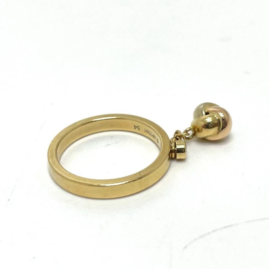 CARTIER カルティエ トリニティボール 1PD ダイヤ リング・指輪 K18YG ゴールド レディース【中古】 | Cartier | 02