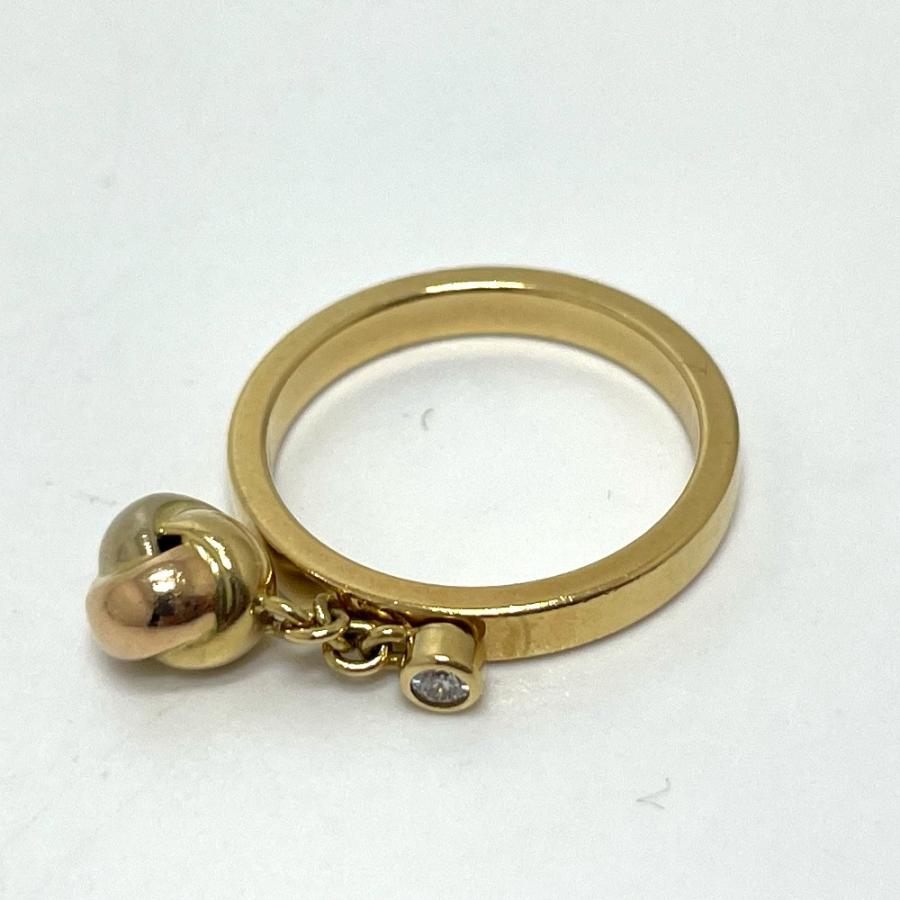 CARTIER カルティエ トリニティボール 1PD ダイヤ リング・指輪 K18YG ゴールド レディース【中古】 | Cartier | 05