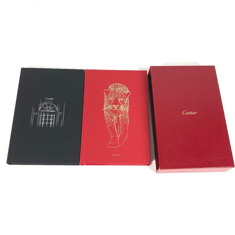 未使用 CARTIER カルティエ レオパード 豹 ヒョウ パンテール 2冊セット メモ帳 ステーショナリー 非売品 ノベルティ ノート【中古】 | Cartier | 01
