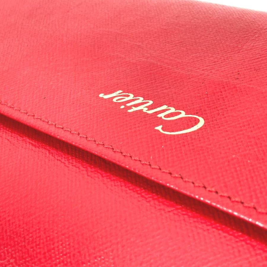 CARTIER カルティエ ウォッチケース 時計収納 時計ケース  ポーチ レッド メンズ【中古】 | Cartier | 06