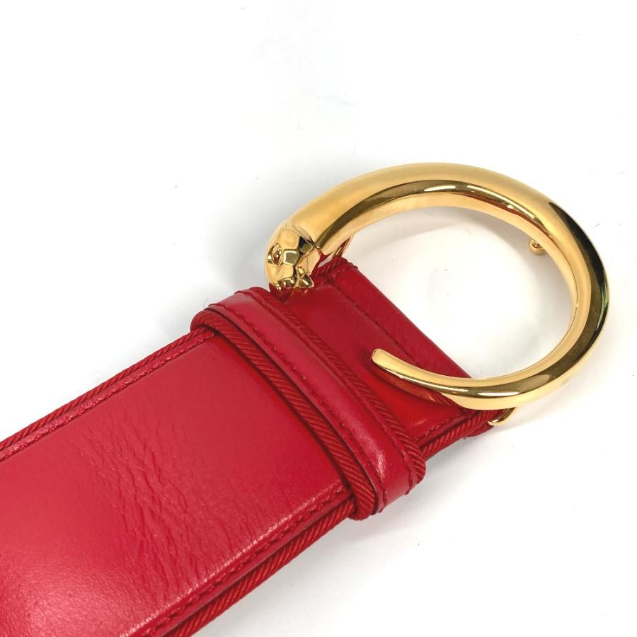 美品 CARTIER カルティエ パンテール ベルト レッド レディース【中古】 | Cartier | 05