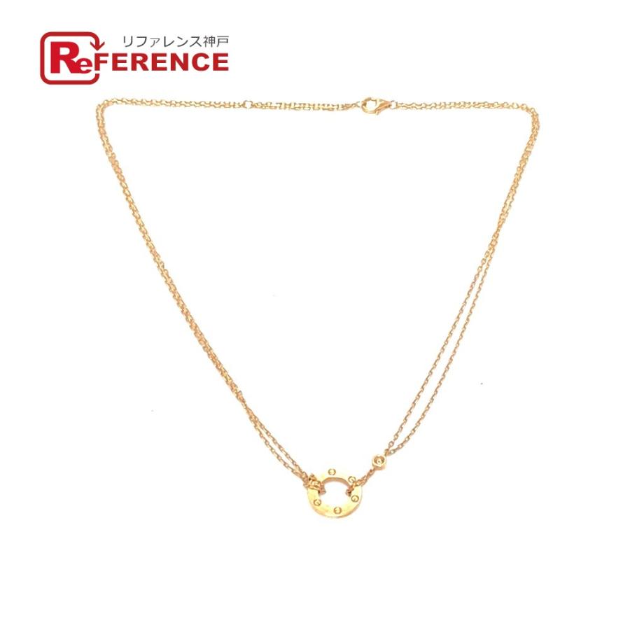 CARTIER カルティエ ラブサークル ダイヤ ネックレス アクセサリー 小物  ジュエリー チェーンネックレス ネックレス ゴールド レディース【中古】 | Cartier