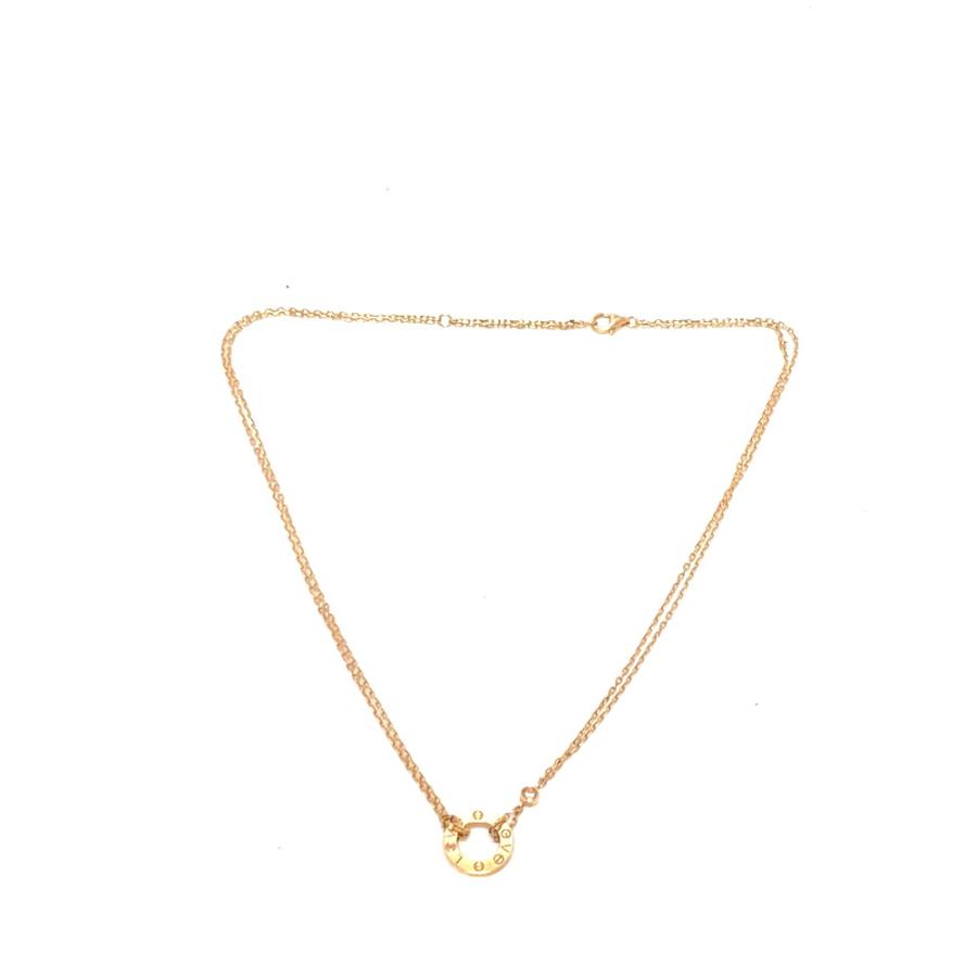 CARTIER カルティエ ラブサークル ダイヤ ネックレス アクセサリー 小物  ジュエリー チェーンネックレス ネックレス ゴールド レディース【中古】 | Cartier | 07