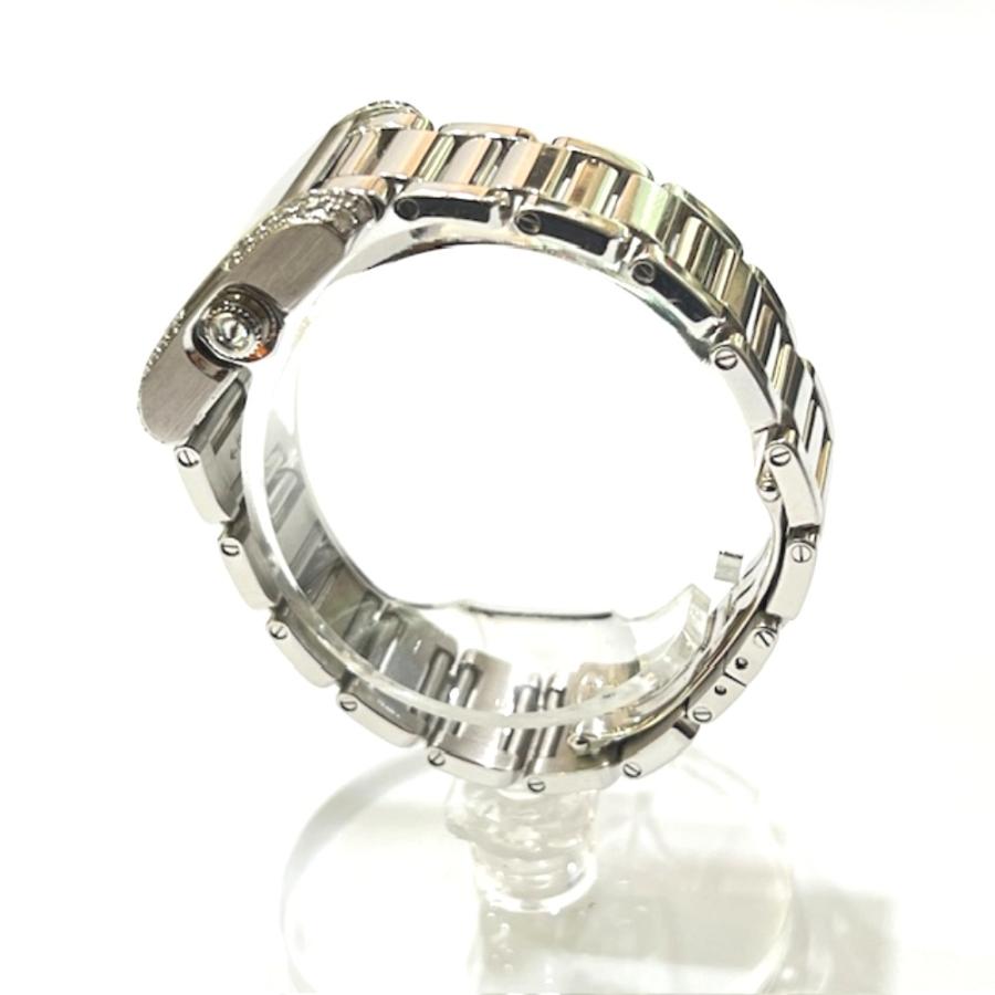 CARTIER カルティエ WT100008 K18WG タンク アングレーズ SM ダイヤベゼル クォーツ 腕時計 シルバー レディース【中古】 | Cartier | 04