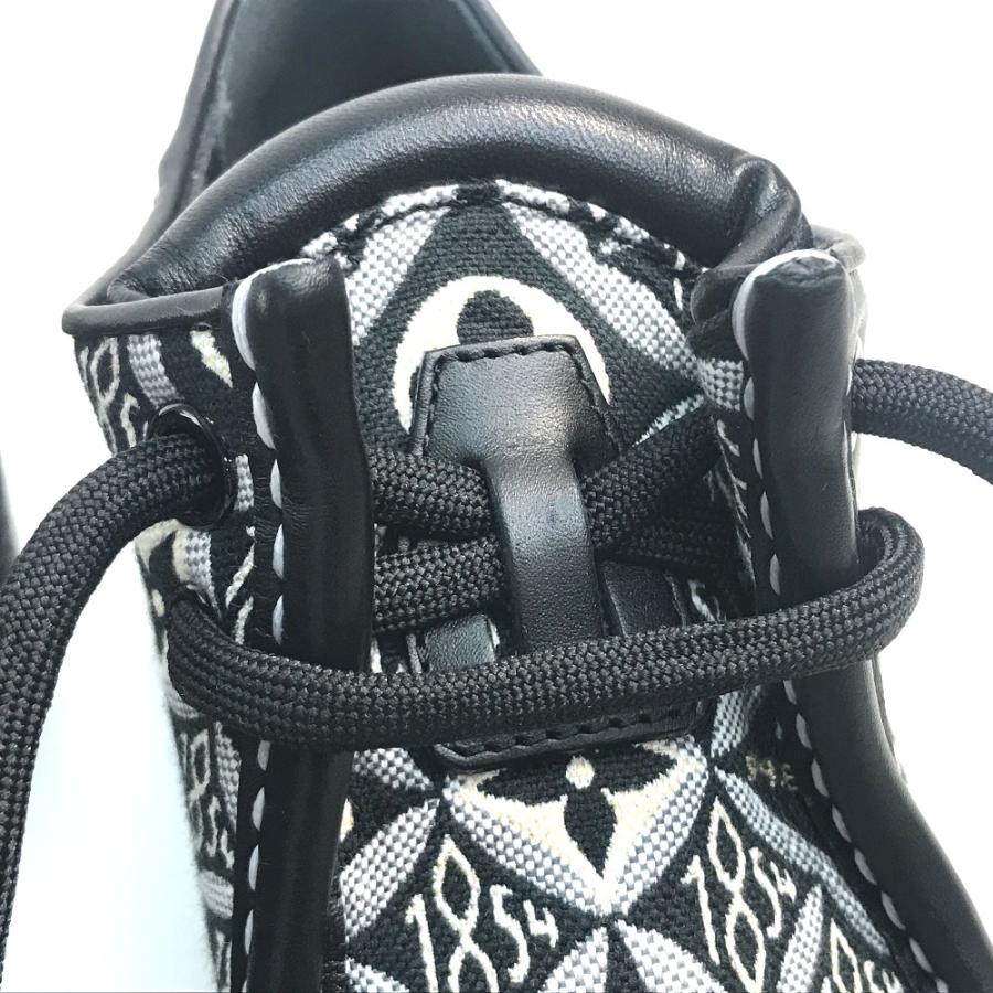 新品 LOUIS VUITTON ルイヴィトン 1A8D3E LVボブールライン ダービー チャンキーヒール ブーツ | LOUIS VUITTON | 05