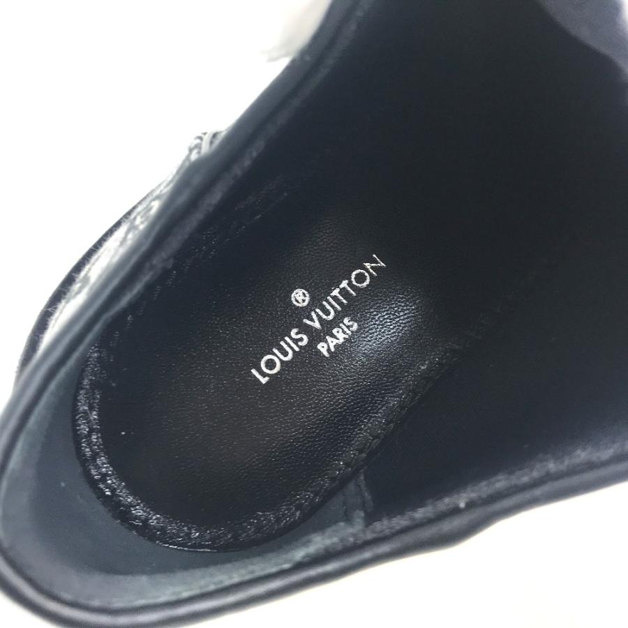 新品 LOUIS VUITTON ルイヴィトン 1A8D3E LVボブールライン ダービー チャンキーヒール ブーツ | LOUIS VUITTON | 07