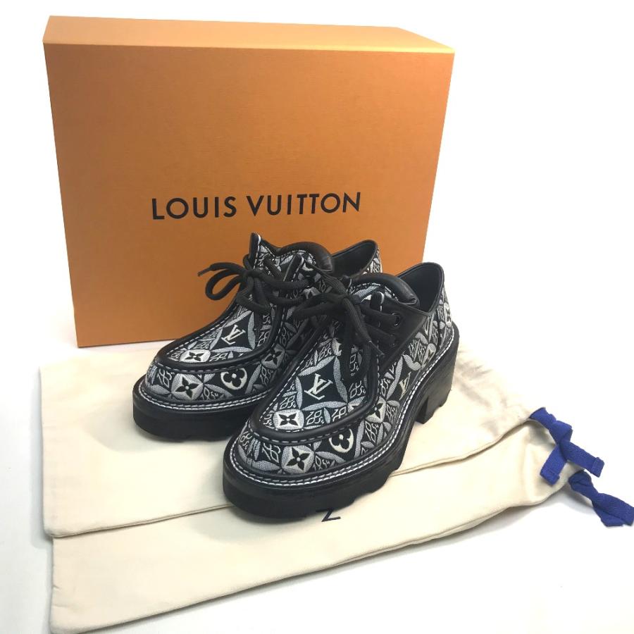 Louis Vuitton ヒールブーツ キャットグラム 36