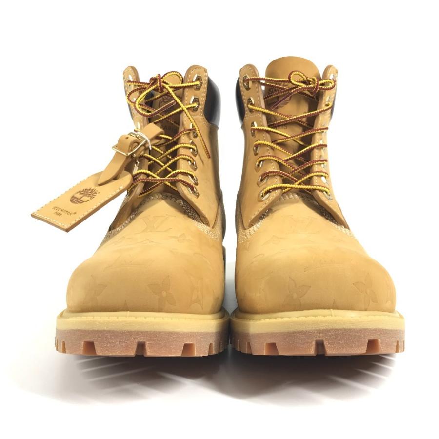 美品 LOUIS VUITTON ルイヴィトン 1AD750 アンクルブーツ 靴 シューズ モノグラム LV × Timberland ブーツ メンズ【中古】 | LOUIS VUITTON | 01