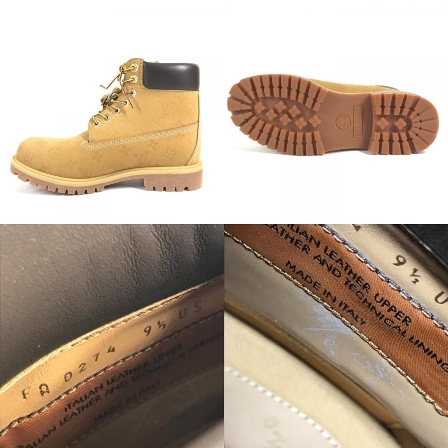 美品 LOUIS VUITTON ルイヴィトン 1AD750 アンクルブーツ 靴 シューズ モノグラム LV × Timberland ブーツ メンズ【中古】 | LOUIS VUITTON | 07