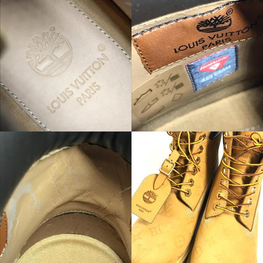 美品 LOUIS VUITTON ルイヴィトン 1AD750 アンクルブーツ 靴 シューズ モノグラム LV × Timberland ブーツ メンズ【中古】 | LOUIS VUITTON | 08