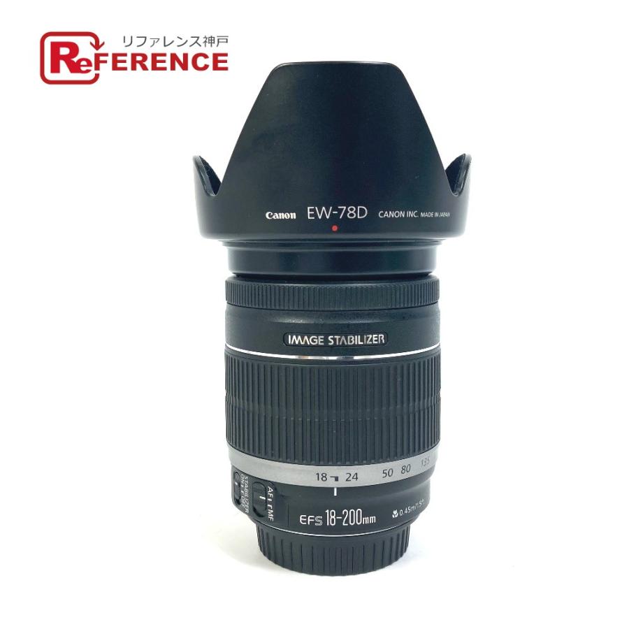 Canon キャノン 2752B005 EF-S18-200ｍｍ 望遠ズームレンズ F3.5-5.6 IS カメラ ユニセックス【中古】新品同様 | 