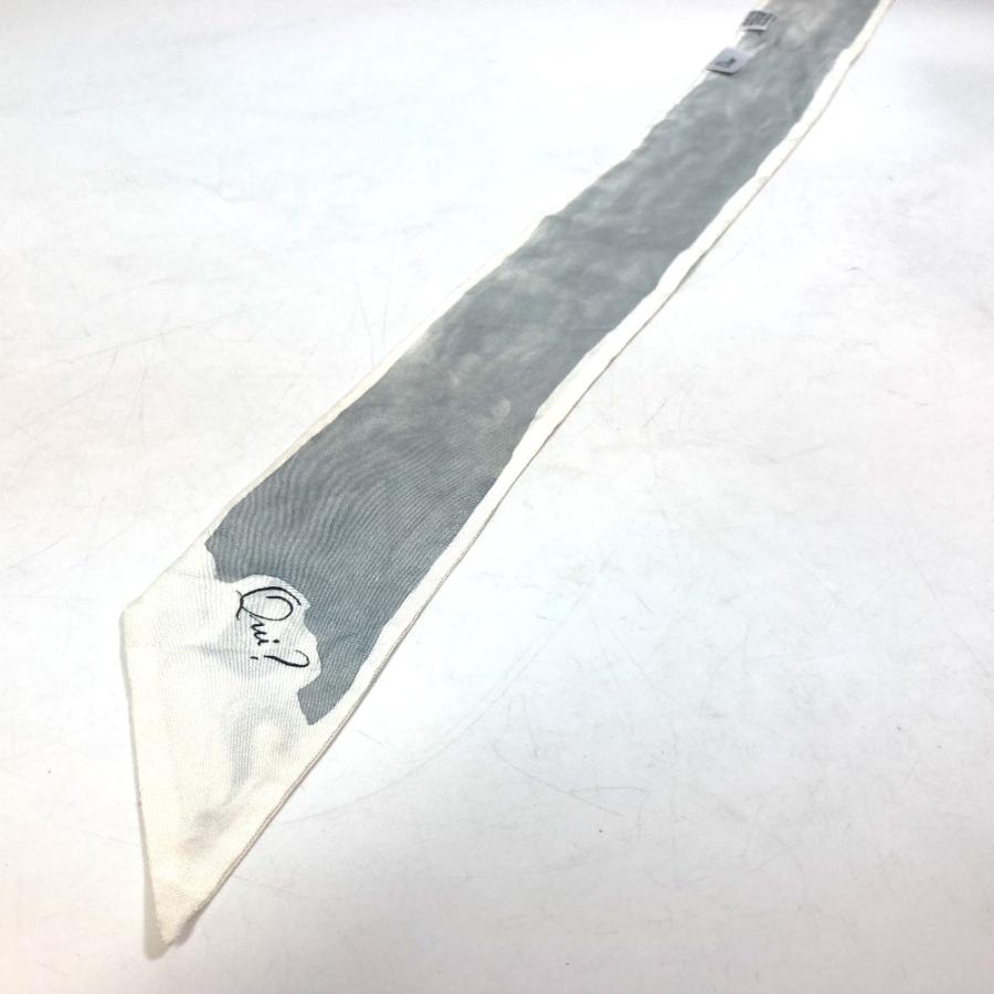 Dior ディオール イニシャル ロゴ Q ミッツア バンドースカーフ  