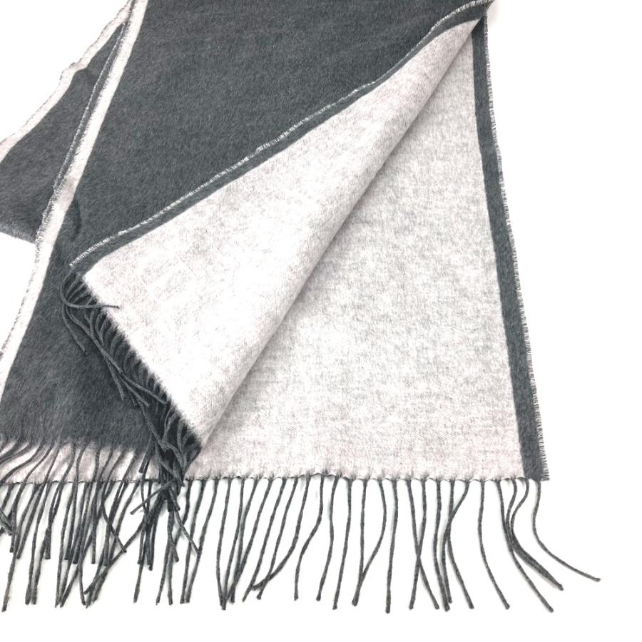 新品同様 Dior ディオール 93E0015DH001 CD ロゴ フリンジ マフラー  