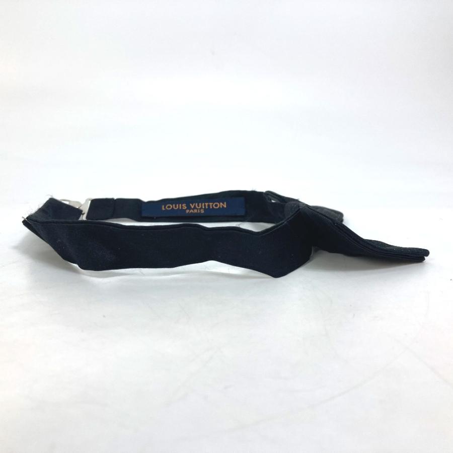 LOUIS VUITTON ルイヴィトン アクセサリー ボウタイ ダミエ ドット 水玉 蝶ネクタイ ネクタイ シルク ブラック メンズ【中古】美品 | LOUIS VUITTON | 04