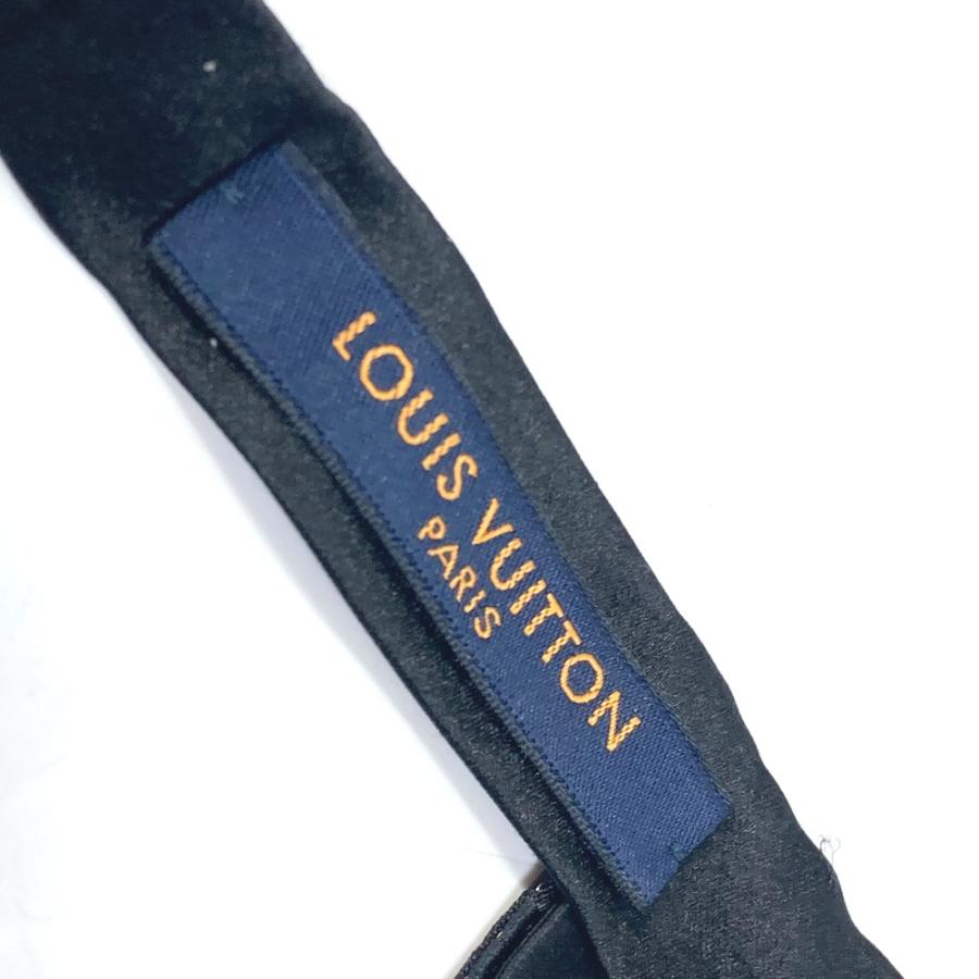 LOUIS VUITTON ルイヴィトン アクセサリー ボウタイ ダミエ ドット 水玉 蝶ネクタイ ネクタイ シルク ブラック メンズ【中古】美品 | LOUIS VUITTON | 07