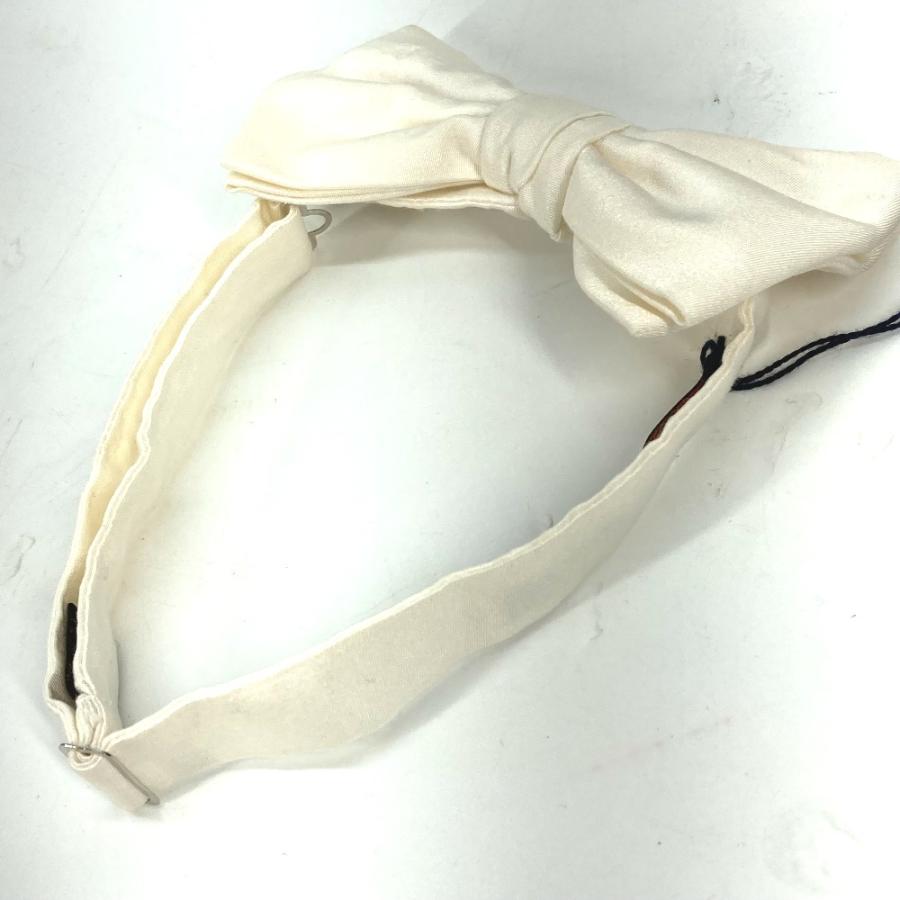 美品 LOUIS VUITTON ルイヴィトン M73479 蝶ネクタイ アクセサリー ネクタイ 蝶ネクタイ ホワイト メンズ【中古】 | LOUIS VUITTON | 05