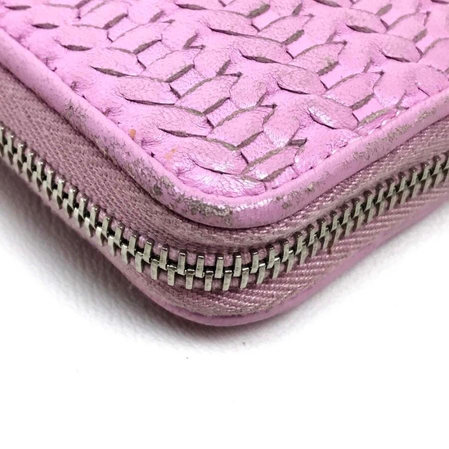 Christian Dior ディオール ラウンドファスナー メンズ レディース メッシュ 長財布（小銭入れあり） ラムスキン |  | 01