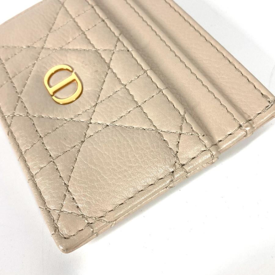 美品 Dior ディオール CARO カロ 名刺入れ パスケース カナージュ カードケース ベージュ レディース【中古】 |  | 02