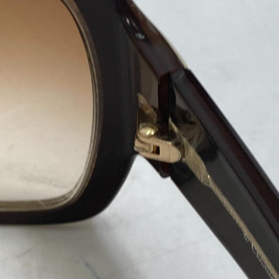 Dior ディオール STRASS 1 ラインストーン ロゴ サングラス プラスチック ベージュ レディース【中古】 |  | 07