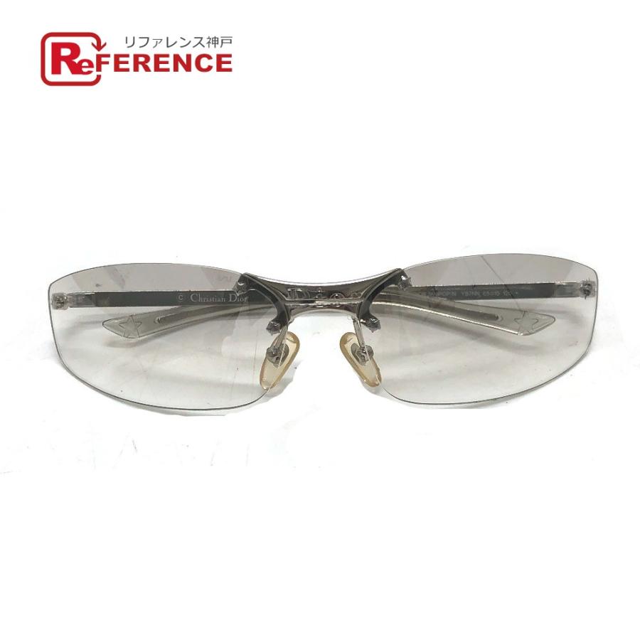 Dior ディオール MINIPOP サングラス メタル シルバー ユニセックス【中古】 | 