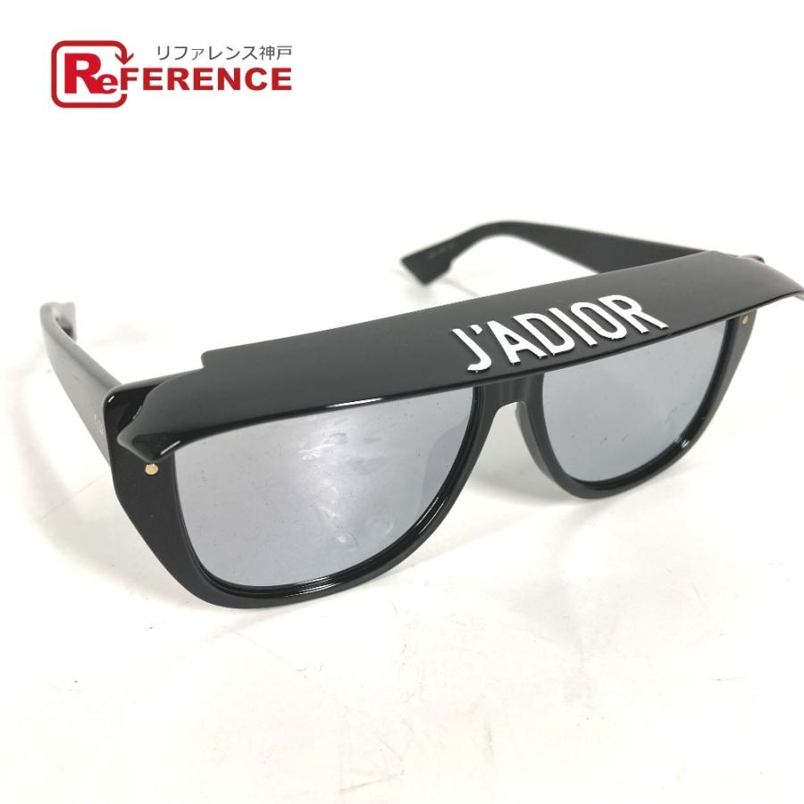 美品 Dior ディオール 807DC J'A DIOR ジャディオール ディオールクラブ2 DIORCLUB2 眼鏡 メガネ アイウェア サングラス ブラック【中古】 | 