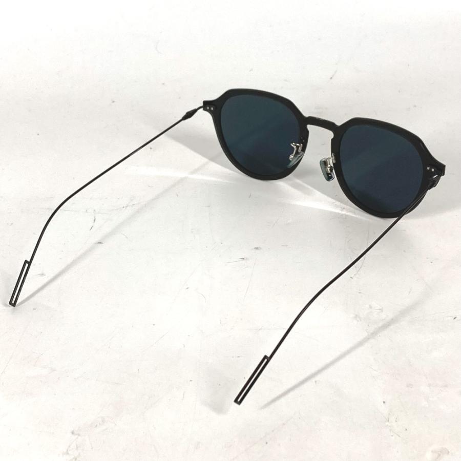 美品 DIOR HOMME ディオール・オム 0032K ロゴ サングラス アイウェア 眼鏡 DISAPPEAR 1 サングラス ブラック メンズ【中古】 | Dior HOMME | 01