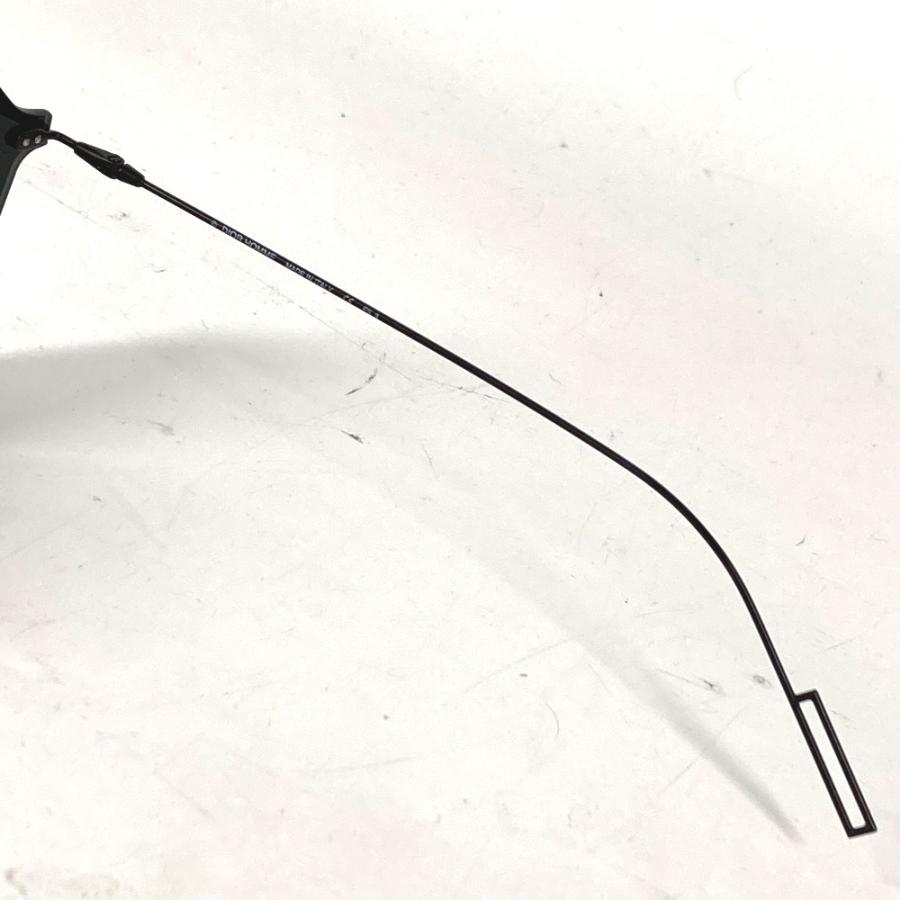 美品 DIOR HOMME ディオール・オム 0032K ロゴ サングラス アイウェア 眼鏡 DISAPPEAR 1 サングラス ブラック メンズ【中古】 | Dior HOMME | 03