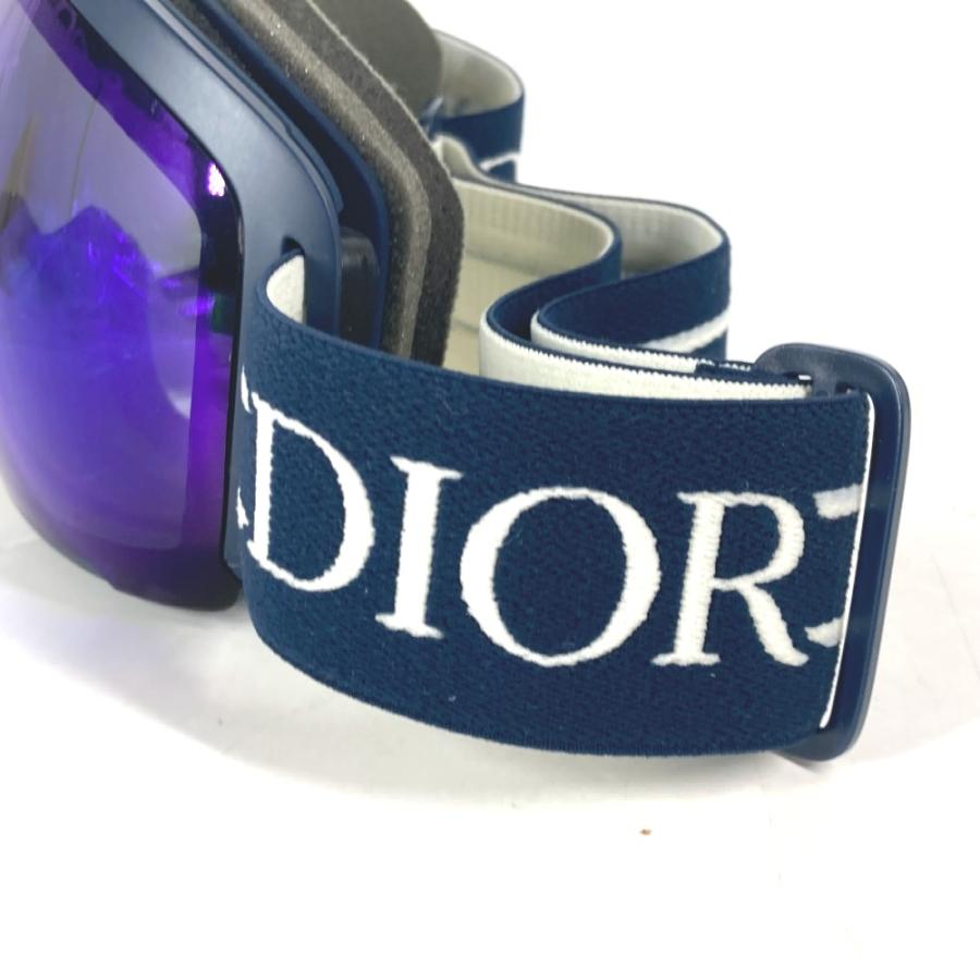 美品 Dior ディオール ゴーグル 眼鏡 アイウェア スノーボード スキー サングラス ネイビー メンズ【中古】 |  | 04
